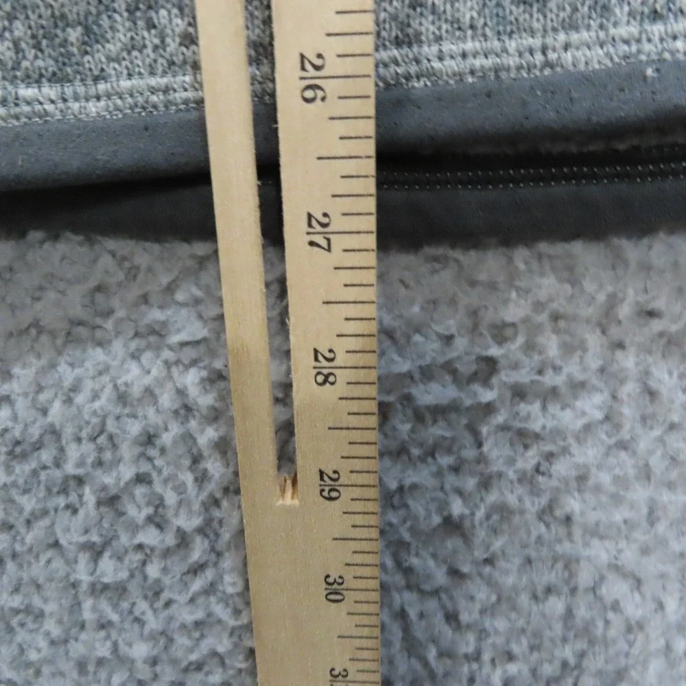 Patagonia‎ Better Sweater 1/4 Zip Fleece Pullover Gray Mens Size Medium 25522